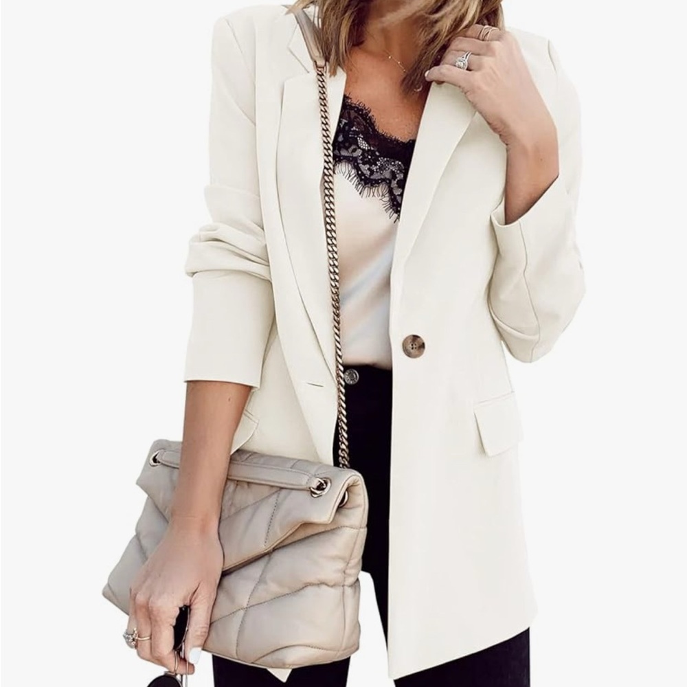 Elegant Ivory Women's Blazer